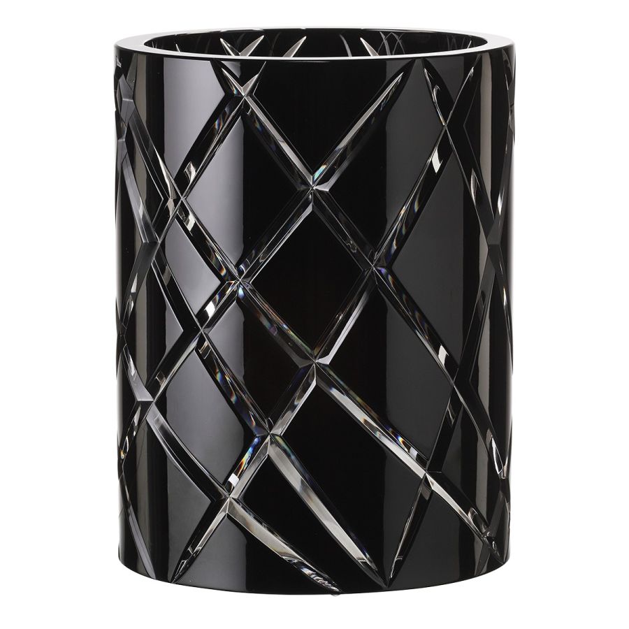 Vase black large