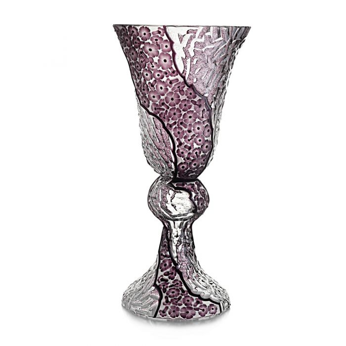 Rocking Daisy vase 55 cm - Amethyst